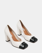 Steve Madden Tadann Heels in White