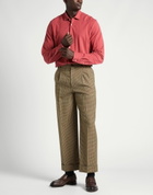 Fedeli Mens Shirt Brick