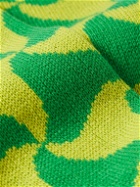 Bottega Veneta - Intarsia Cashmere Socks - Green