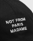 Drôle De Monsieur La Casquette Slogan Black - Mens - Caps