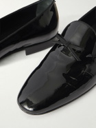TOM FORD - Scott Patent-Leather Loafers - Black