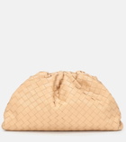 Bottega Veneta - Pouch intrecciato leather clutch