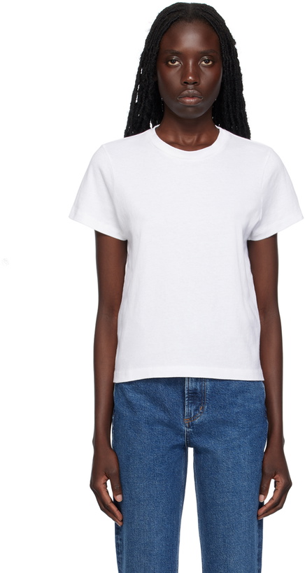 Photo: KHAITE White Emmylou T-Shirt