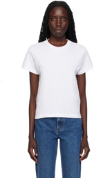 KHAITE White Emmylou T-Shirt