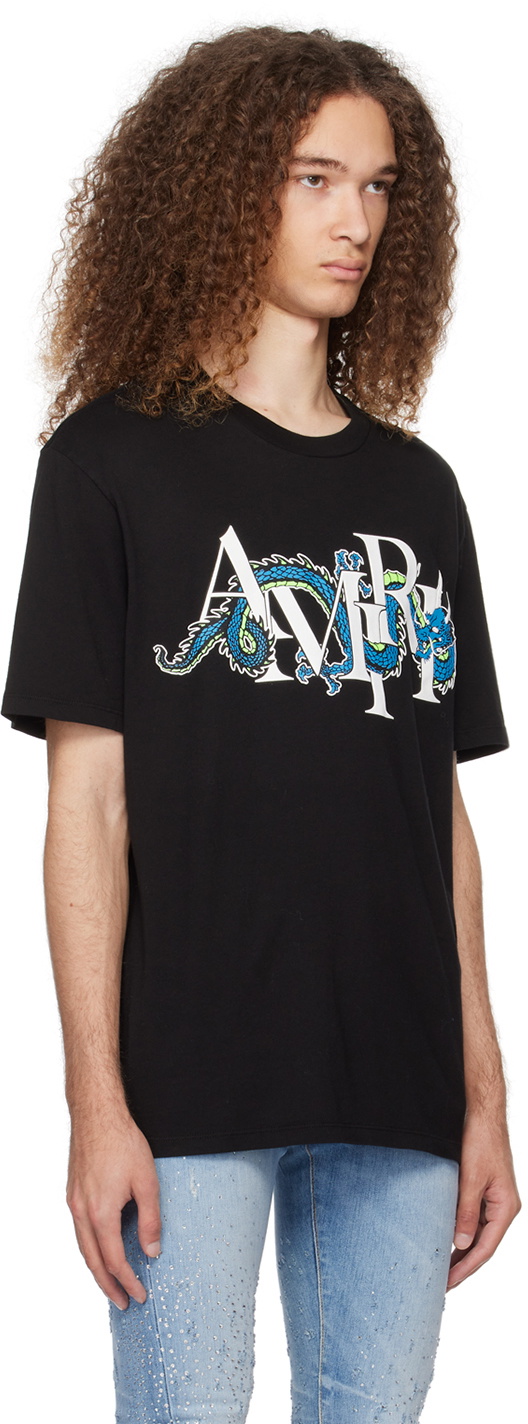 AMIRI Black CNY Dragon T-Shirt Amiri