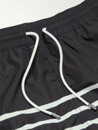 Ralph Lauren Purple label - Amalfi Short-Length Striped Swim Shorts - Blue