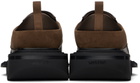 untitlab® Brown Reel Sponge Loafers