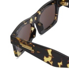 Bottega Veneta Eyewear Bottega Veneta BV1457S Sunglasses in Havana/Brown 