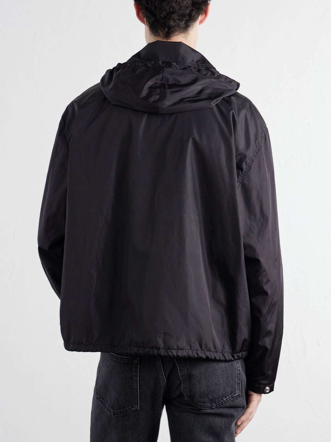 TOTEME - Shell Hooded Jacket - Black