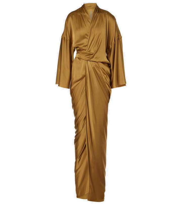 Photo: Rick Owens Satin gown