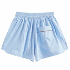 HAY Outline Pyjama Shorts in Soft Blue