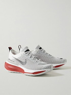 Nike Running - ZoomX Invincible 3 Flyknit Running Sneakers - Gray