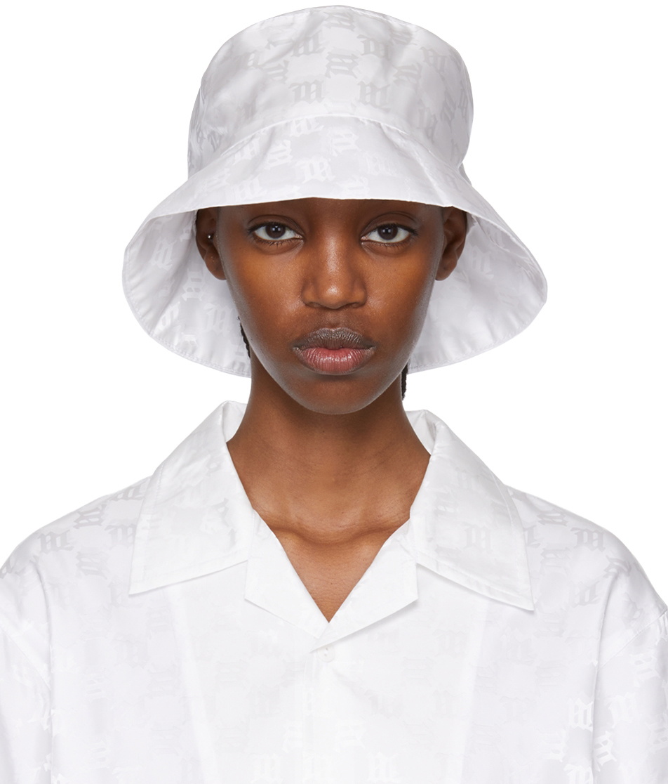 MISBHV White Nylon Bucket Hat MISBHV