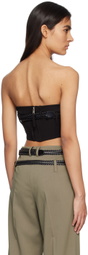 lesugiatelier Black Belted Camisole
