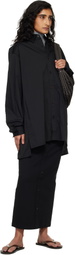 Y-3 Black Cotton Long Sleeve Shirt