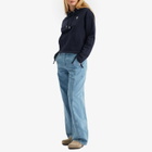AMI Paris Women's De Coeur Hoodie in Night Blue