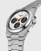 Tissot Prx Automatic Chronograph Silver/White - Mens - Watches