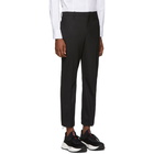 Neil Barrett Black Side Zip Trousers