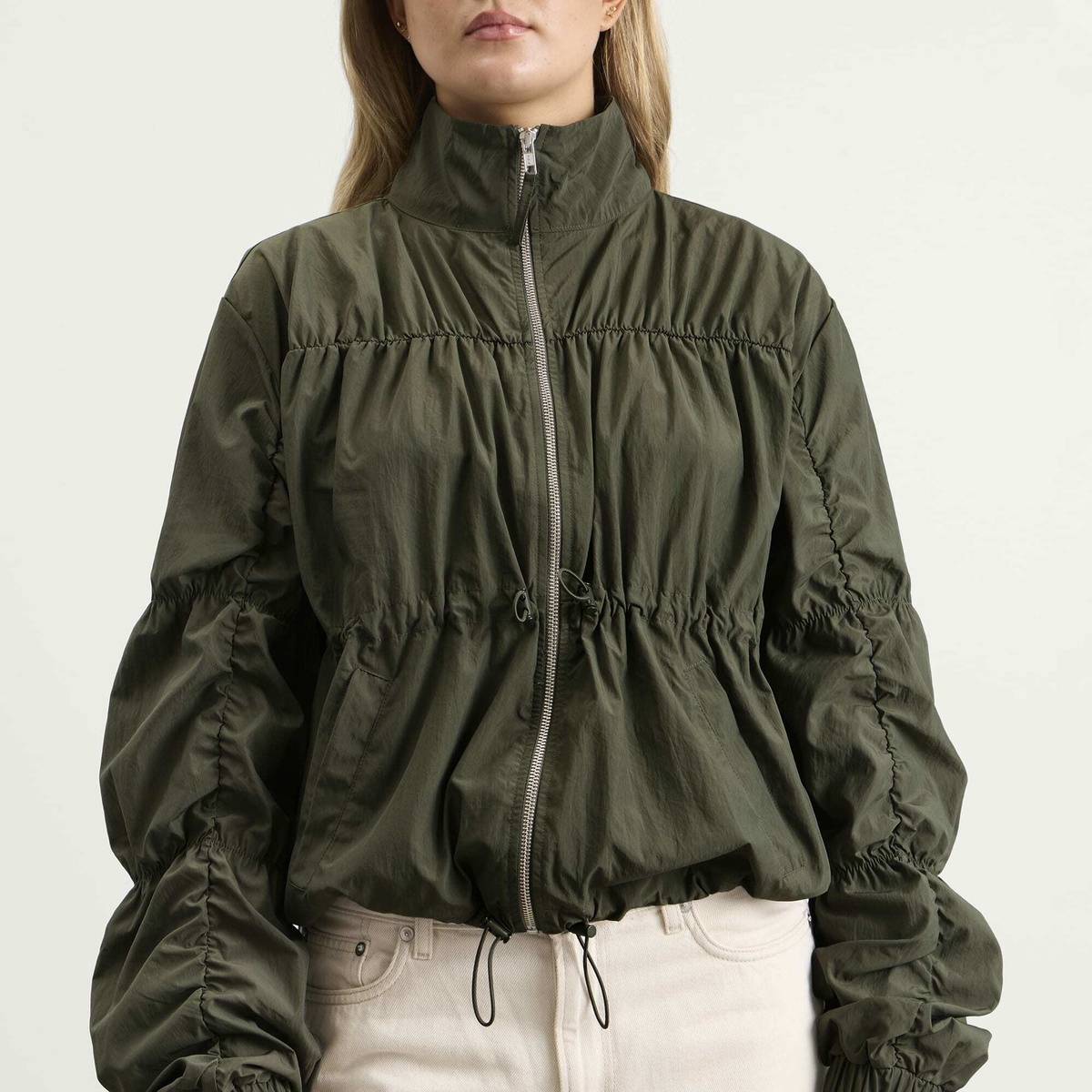 Hosbjerg Women's Britt Jacket Presented by END. in Dusty Green