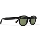 Moscot - Lemtosh Round-Frame Acetate Sunglasses - Black