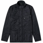 Barbour Men's International Ariel Polarquilt Jacket in Navy