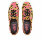 Vans x Alva Skates UA Authentic 44 DX Sneakers in Leopard Brown/Pink