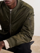 Corridor - Padded Shell Bomber Jacket - Green