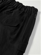 Y-3 - Straight-Leg Belted Lyocell-Blend Twill Cargo Trousers - Black