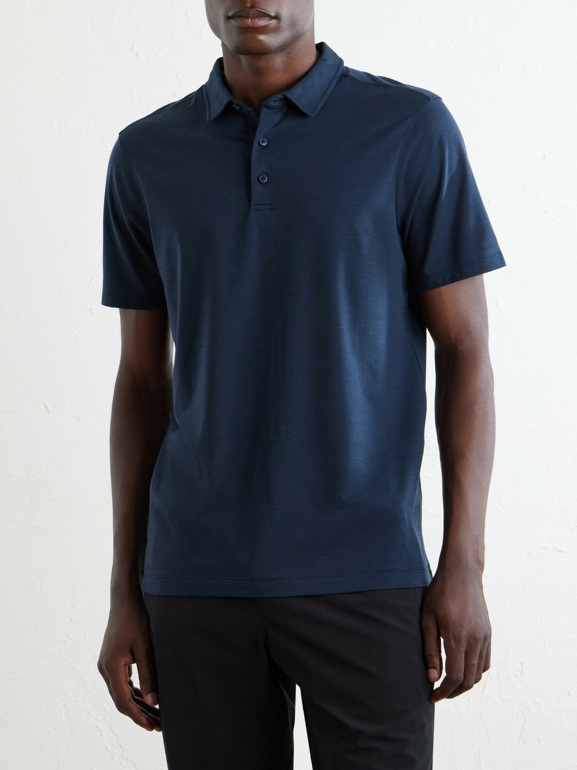 Lululemon - Evolution Stretch-Jersey Golf Polo Shirt - Blue