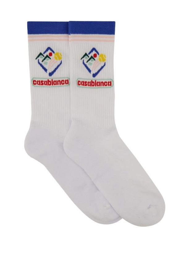 Photo: Casablanca Socks With Logo