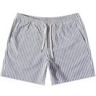 NN07 Men's Gregor Stripe Short in Navy Stripe