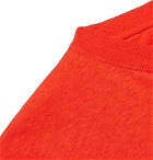 Camoshita - Cotton-Jersey T-Shirt - Tomato red