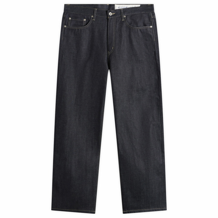 Photo: Neighborhood Men's Rigid Denim DP Basic Jeans in Indigo