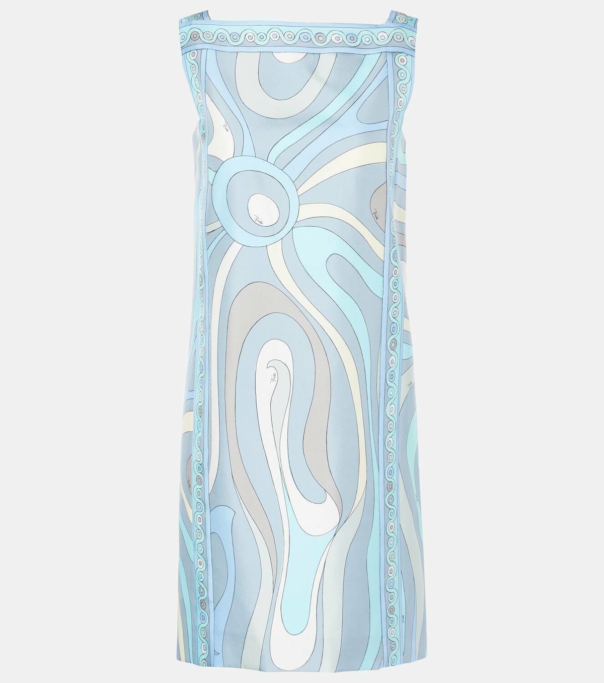 ワンピース EMILIO PUCCI Printed Twill And Stretch Mesh Mini Dress PUCCI Printed stretch-twill turtleneck mini dress | NET-A-PORTER