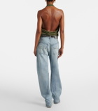 Balenciaga Frayed tapered jeans
