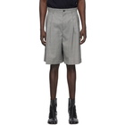 Maison Margiela Black and White Houndstooth Shorts