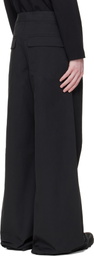 HELIOT EMIL Black Sella Trousers