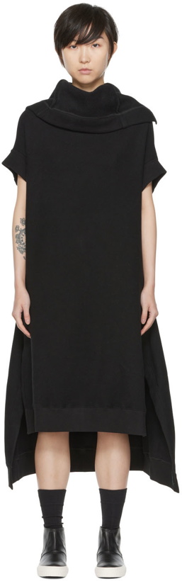 Photo: Regulation Yohji Yamamoto Black Fleece Midi Dress