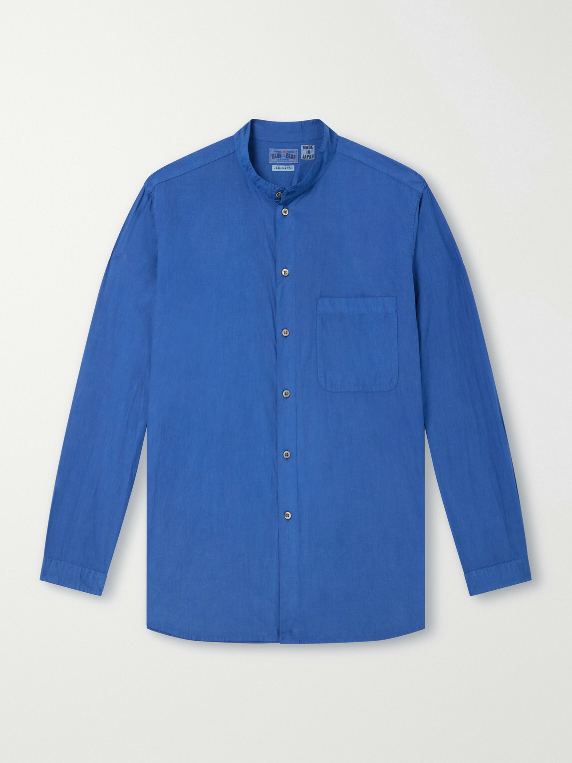 Blue Blue Japan - Cotton Broadcloth Shirt - Blue