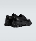 Prada Monolith lace-up leather brogues