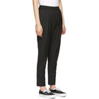 Maison Kitsune Black Wool Jeana Trousers