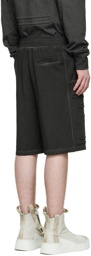 A-COLD-WALL* Black Cotton Shorts