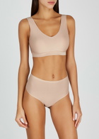 Chantelle Soft Stretch Nude High-waist Thong - One Size