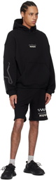 Hugo Black Racing Print Shorts