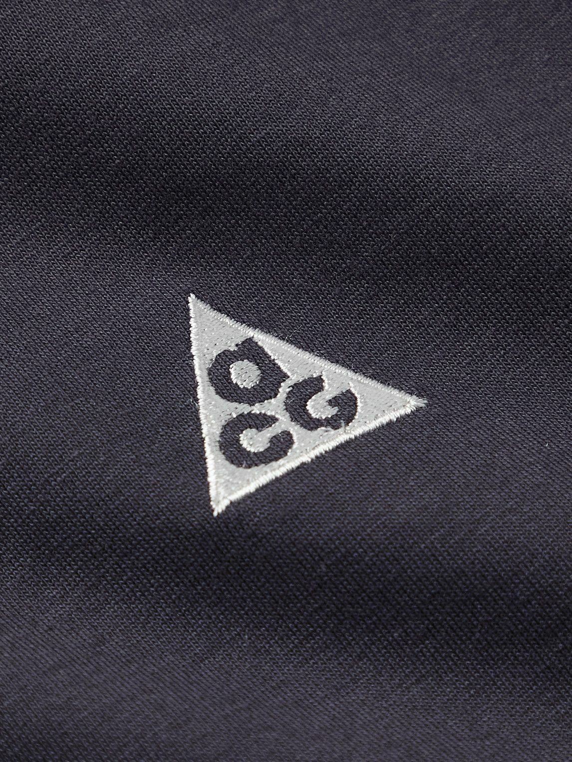 Nike - NRG ACG Logo-Embroidered Jersey T-Shirt - Gray Nike