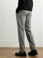 Ralph Lauren Purple label - Gregory Straight-Leg Wool-Flannel Trousers - Gray