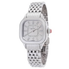 Michele Meggie Quartz Diamond Silver Dial Ladies Watch MWW33B000012