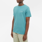 Norse Projects Men's Niels Standard Logo T-Shirt in Sea Blue