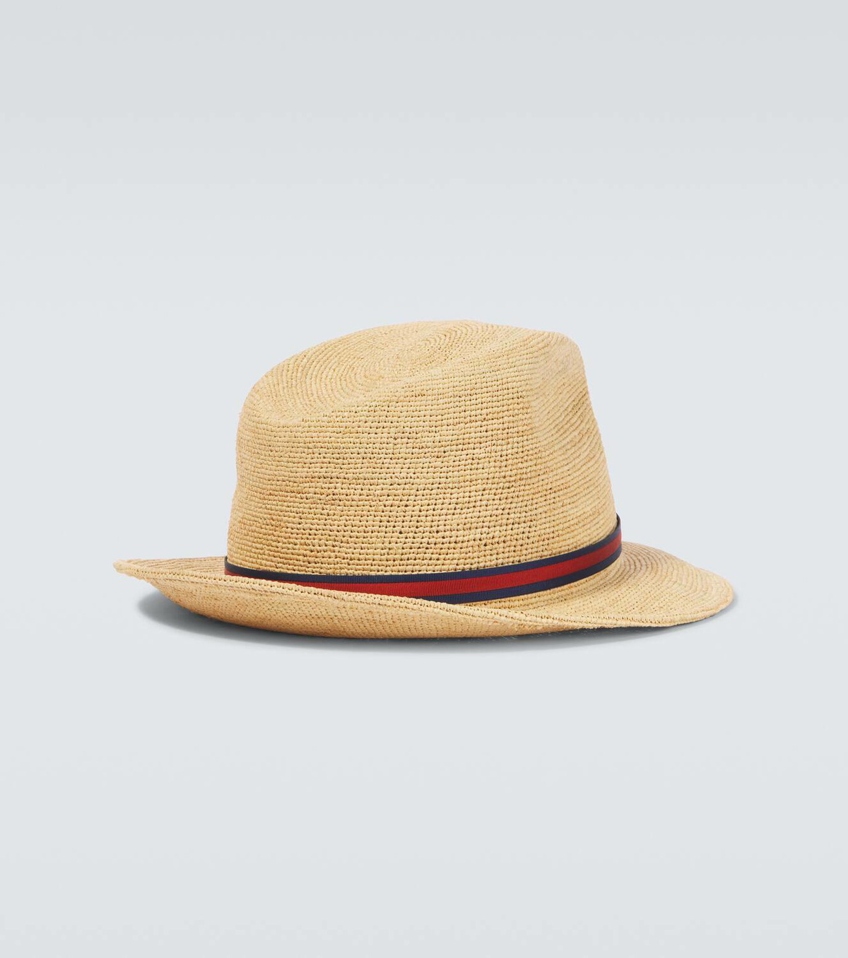Borsalino Argentina crochet straw Panama hat