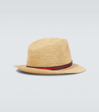 Borsalino Argentina crochet straw Panama hat